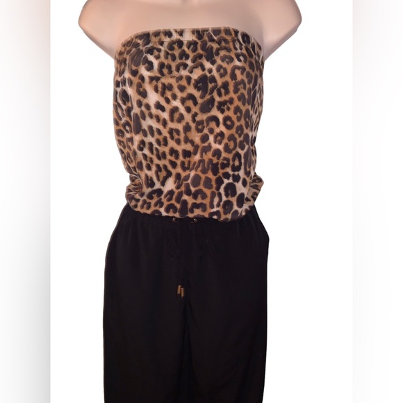 Leopard Print Jumpsuit Animal Print - Picture 4 of 7